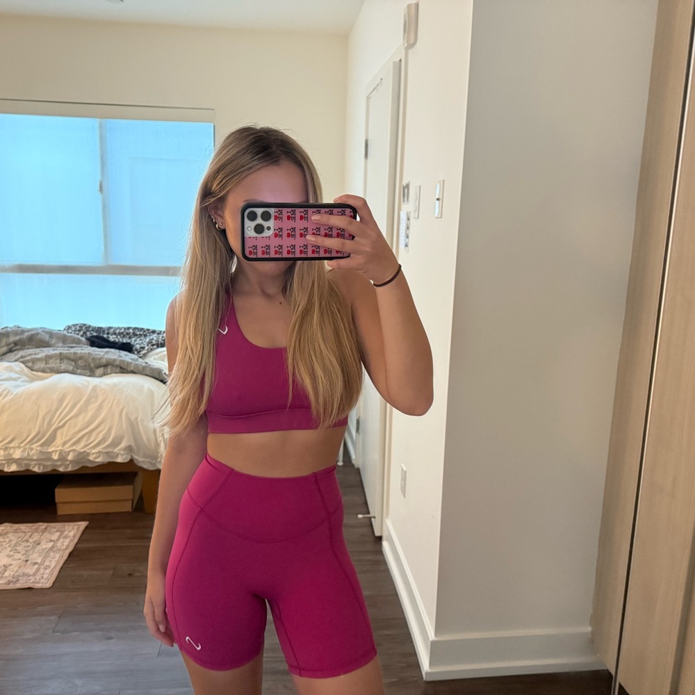 tlf hot pink workout set